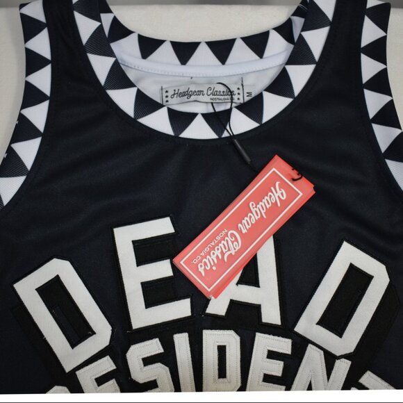 Headgear Classics Black Dead Presidents 1995 Basketball Jersey, Size Med… - Picture 5 of 8